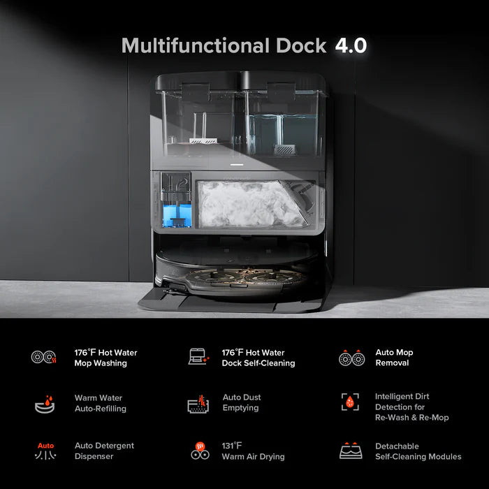 Roborock Saros 10R - Robot Vacuum with Multifunctional Dock