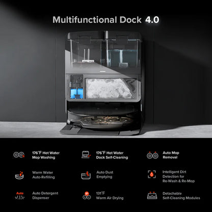 Roborock Saros 10R - Robot Vacuum with Multifunctional Dock
