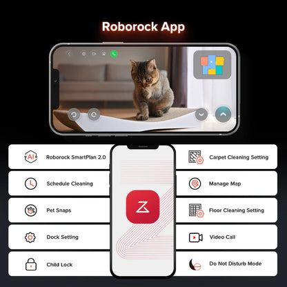 Roborock Saros 10R - Robot Vacuum with Multifunctional Dock